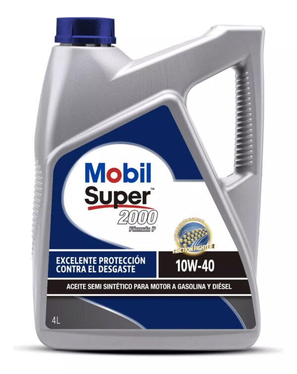 Mobil Aceite Super 2000 Formula P 10w40 4lt Semi-Sintetico